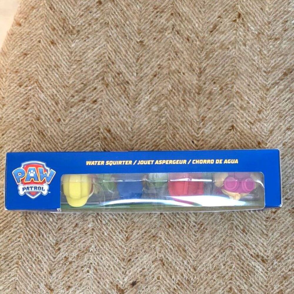 New in Box Nickelodeon PAW Patrol Water Squirter 4-Piece Bath Toy Set - Picture 3 of 3
